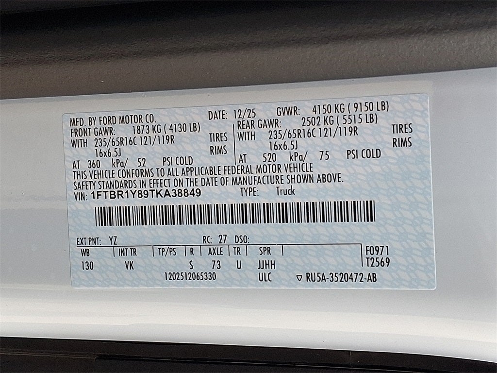 2026 Ford Transit-250 Base