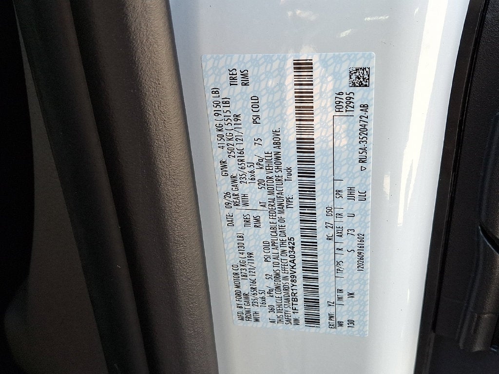 2027 Ford Transit-250 Base