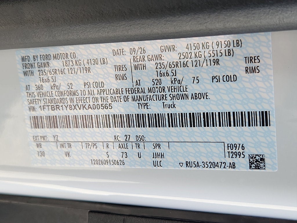 2027 Ford Transit-250 Base