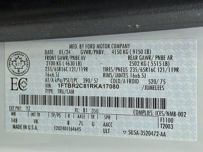 2024 Ford Transit-250 Base