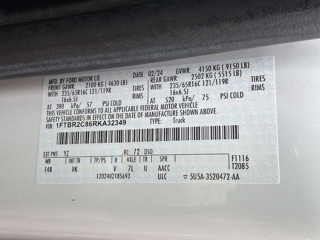 2024 Ford Transit-250 Base