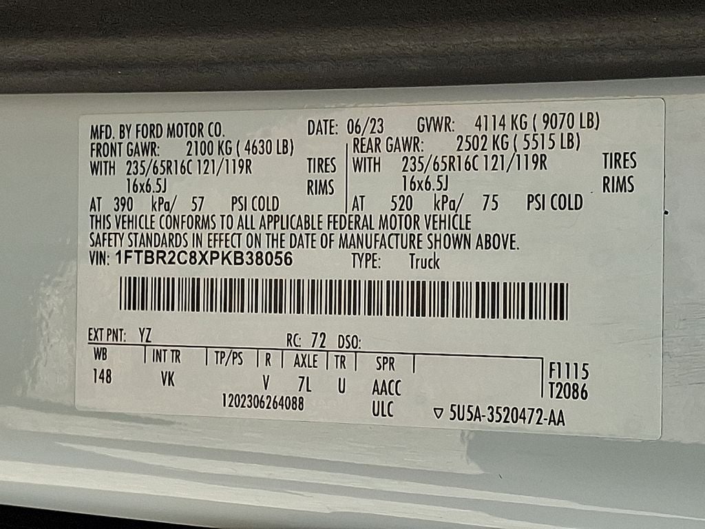 2023 Ford Transit-250 Base