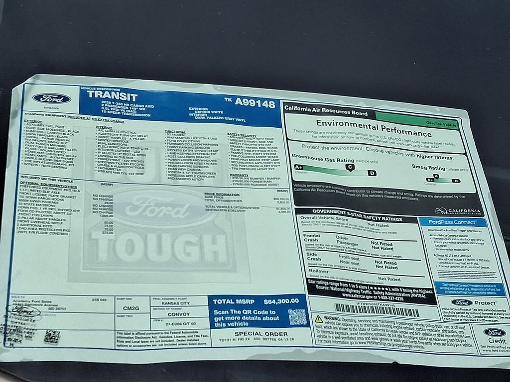 2026 Ford Transit-350 Base