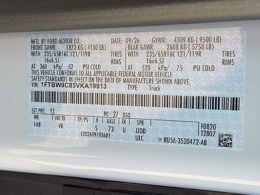 2027 Ford Transit-350 Base