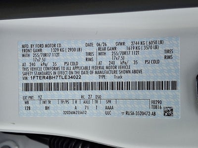 2026 Ford Ranger XL