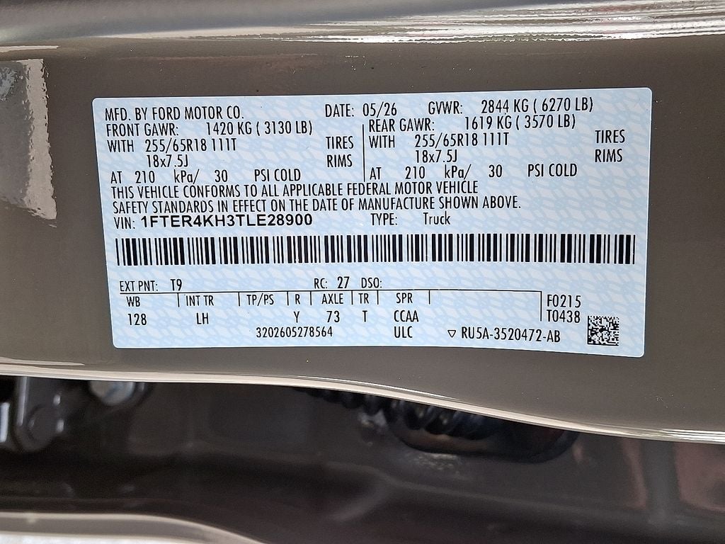 2026 Ford Ranger Lariat