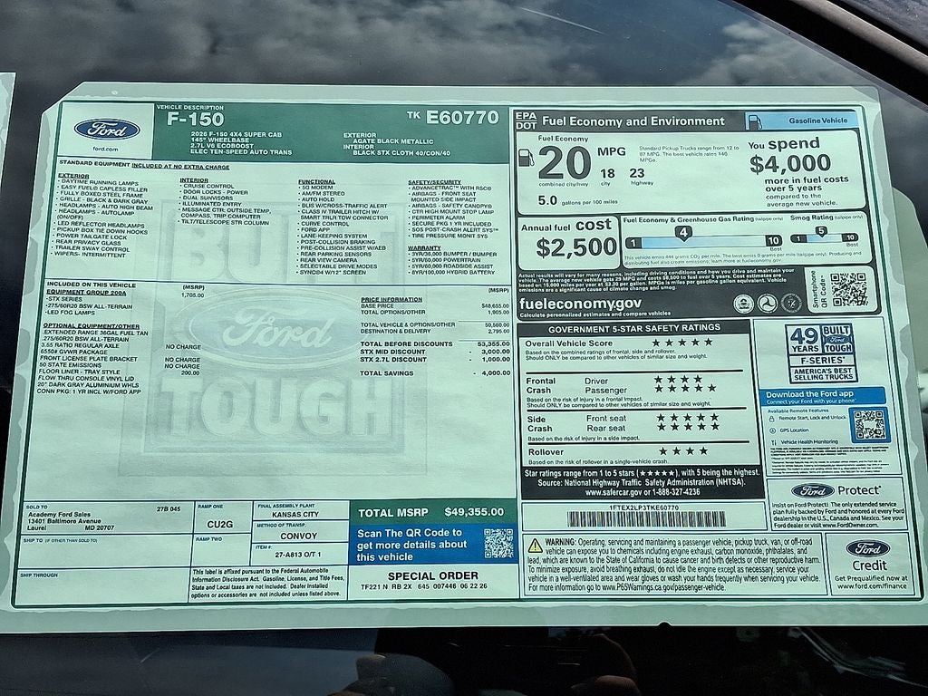 2026 Ford F-150 STX