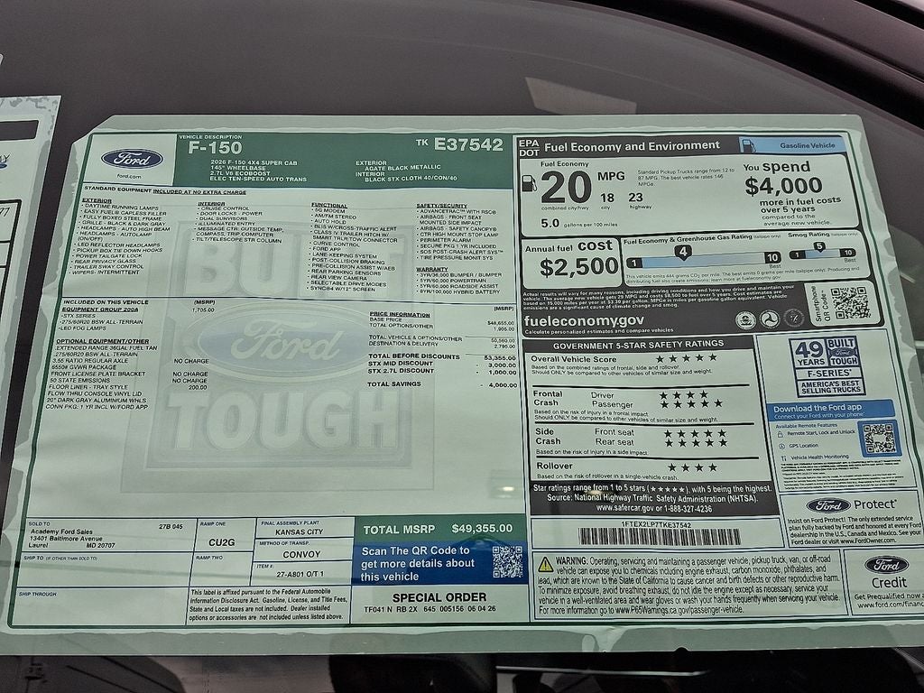 2026 Ford F-150 STX