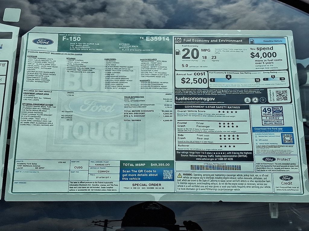 2026 Ford F-150 STX