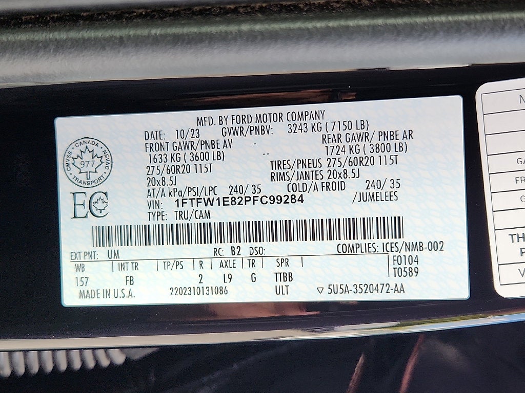 2023 Ford F-150 XLT