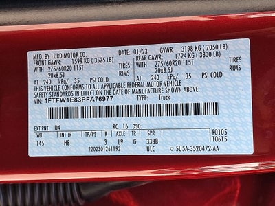 2023 Ford F-150 Lariat