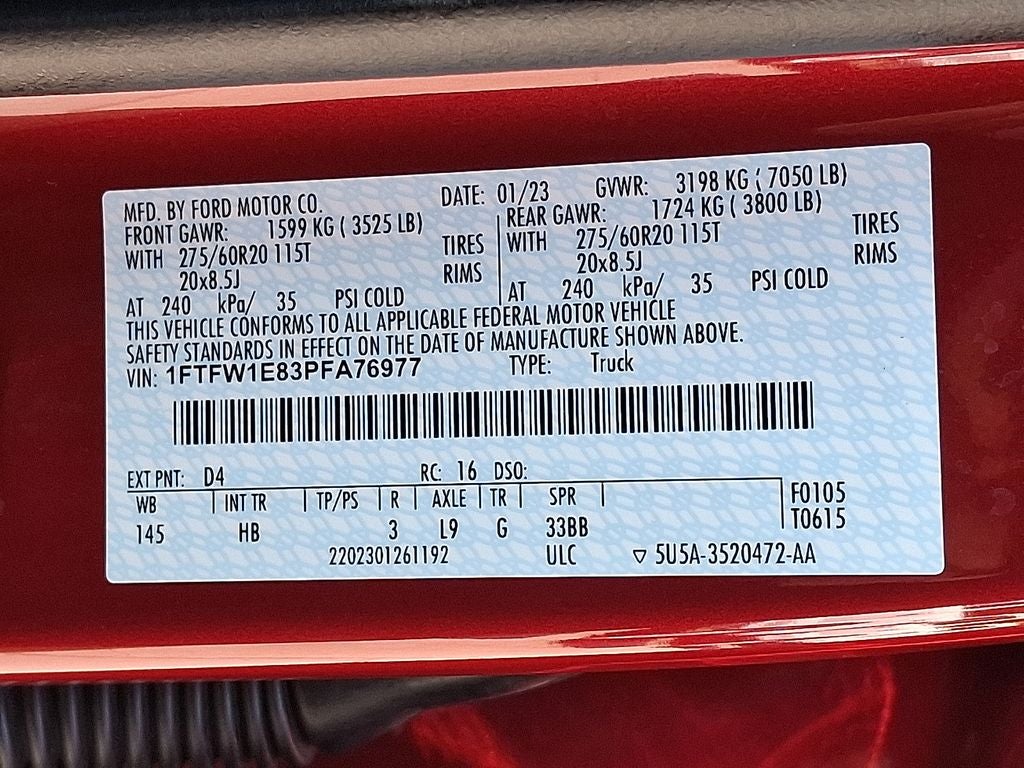2023 Ford F-150 Lariat