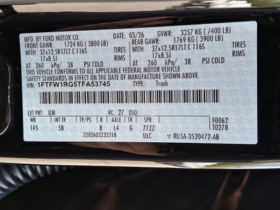 2026 Ford F-150 Raptor