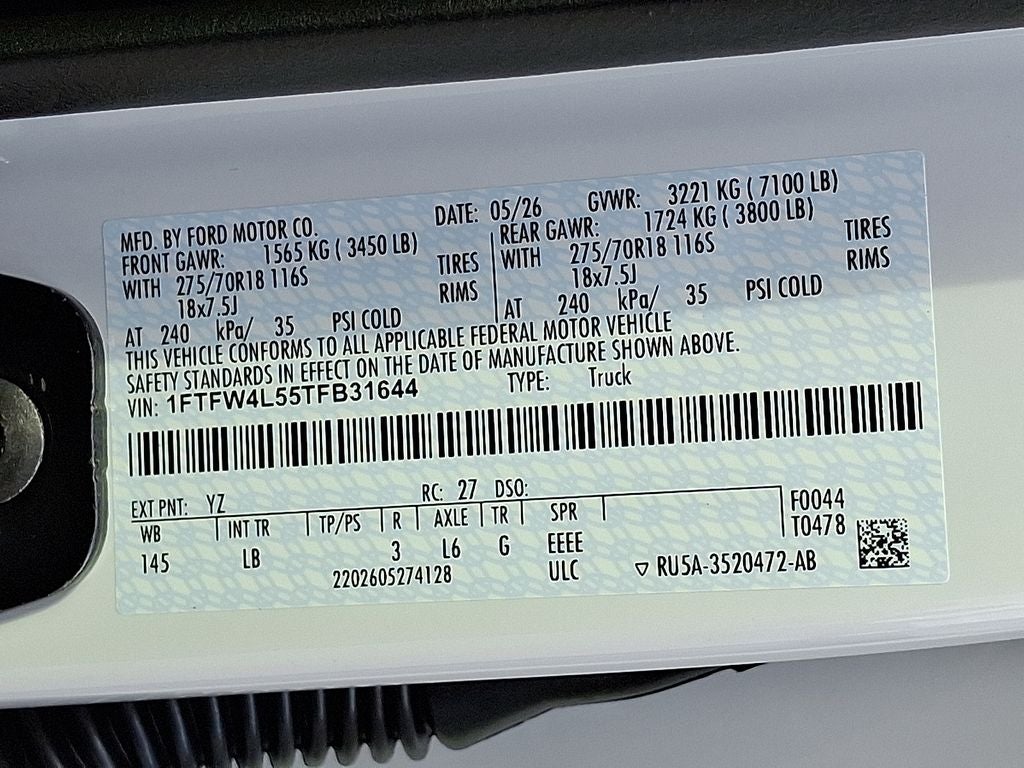 2026 Ford F-150 Tremor