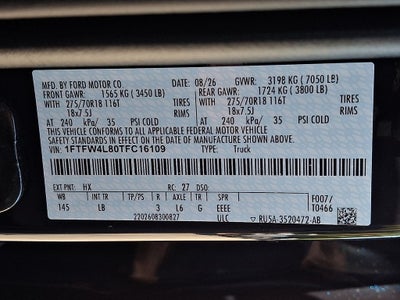 2026 Ford F-150 Tremor