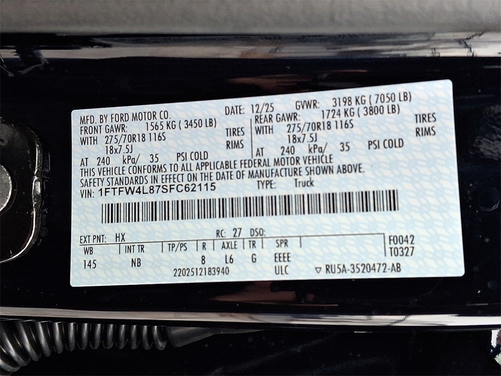 2025 Ford F-150 Tremor