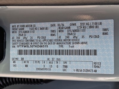 2026 Ford F-150 Lariat