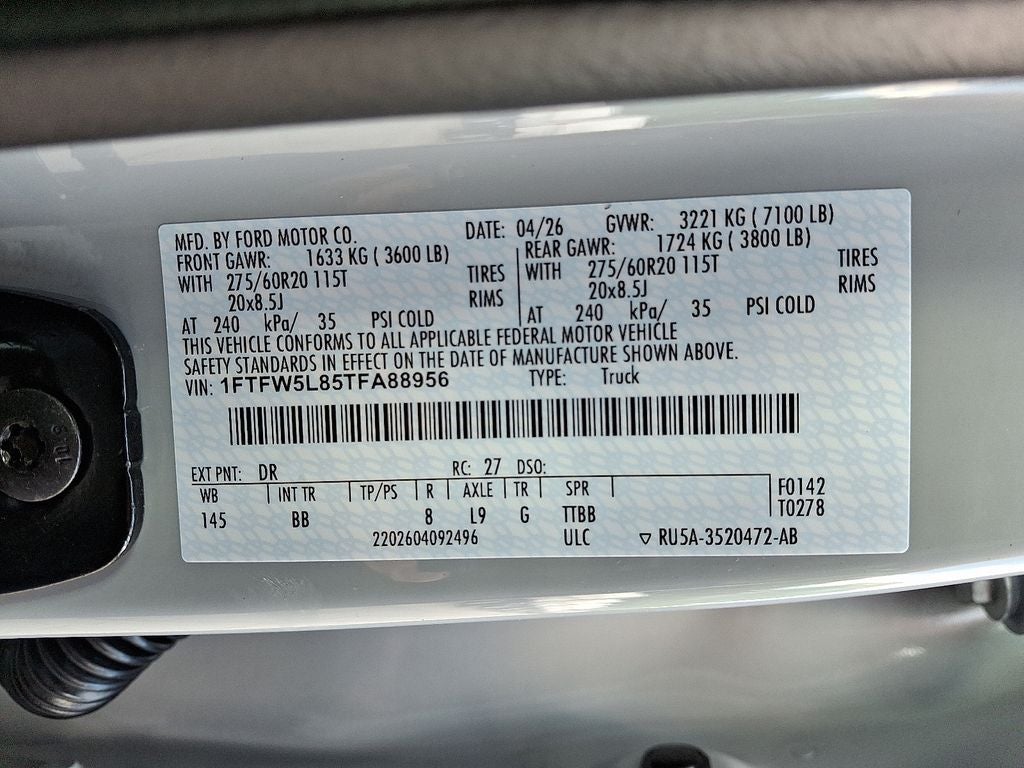 2026 Ford F-150 Lariat