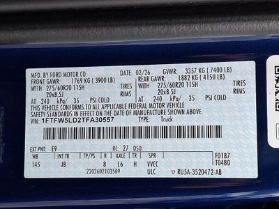 2026 Ford F-150 Lariat