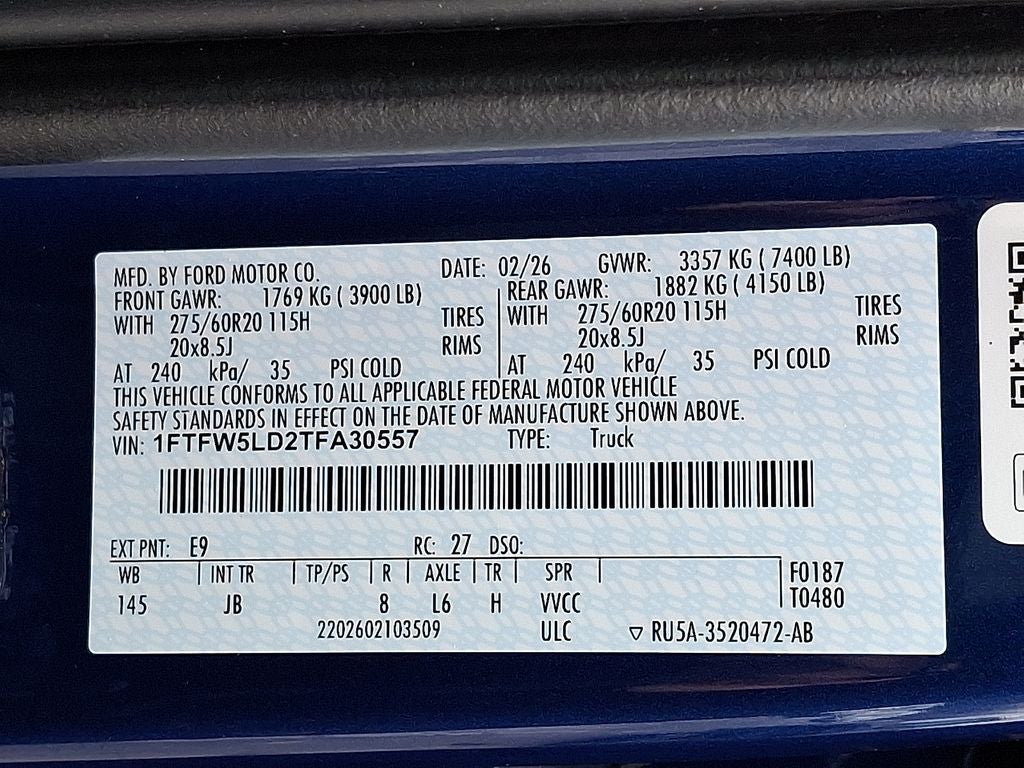 2026 Ford F-150 Lariat