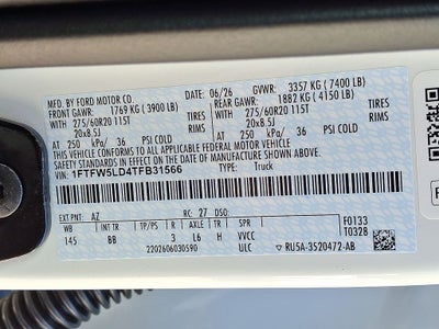 2026 Ford F-150 Lariat