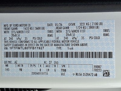 2026 Ford F-150 Platinum