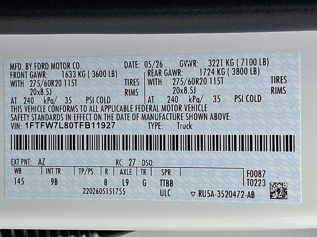 2026 Ford F-150 Platinum