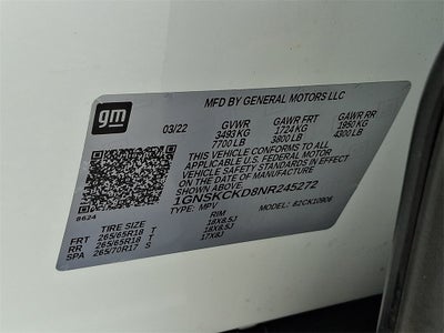 2022 Chevrolet Suburban LT