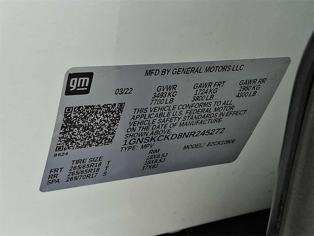 2022 Chevrolet Suburban LT