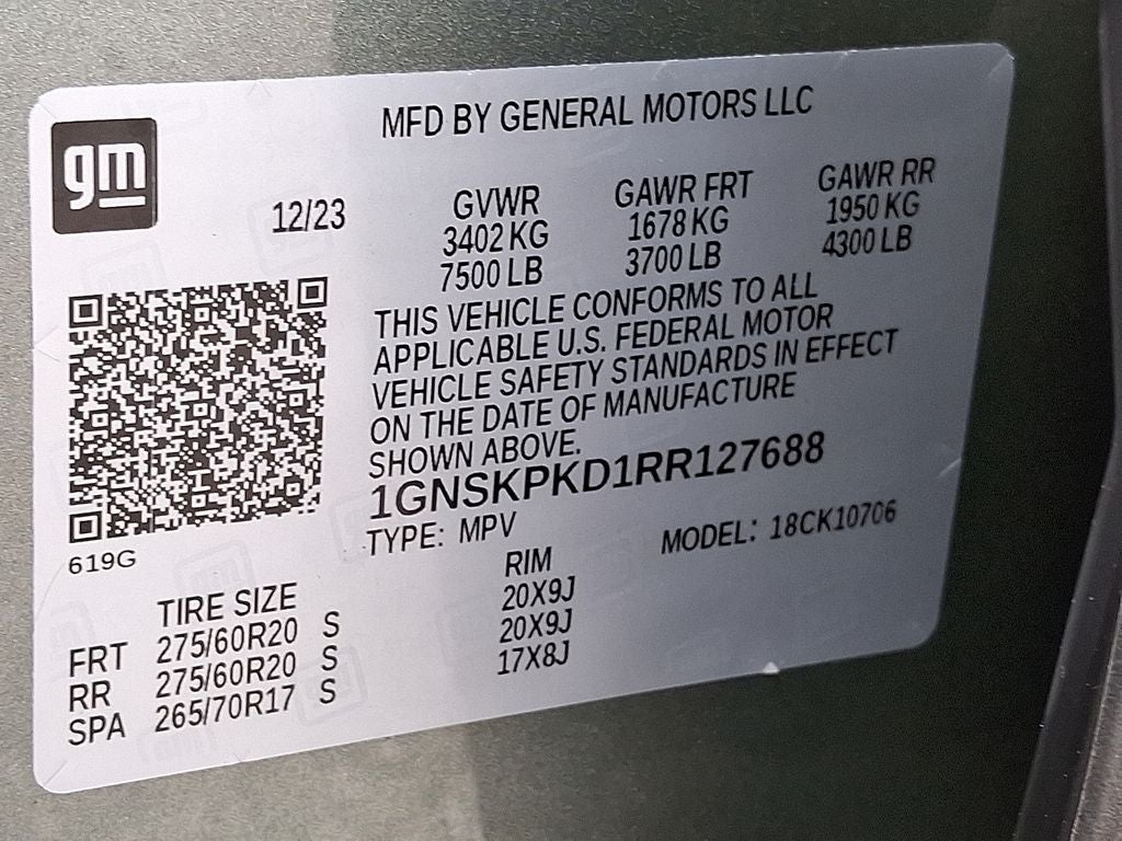 2024 Chevrolet Tahoe Z71
