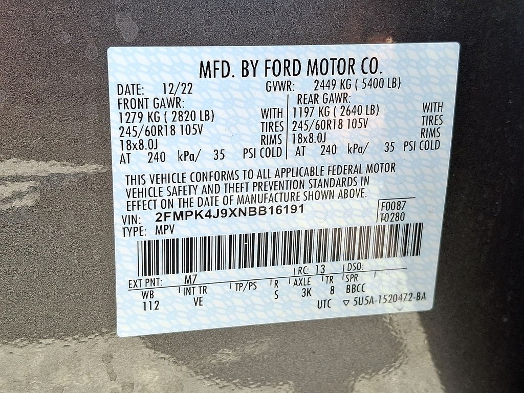 2022 Ford Edge SEL