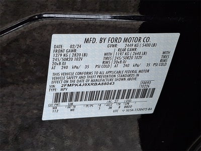 2024 Ford Edge ST Line