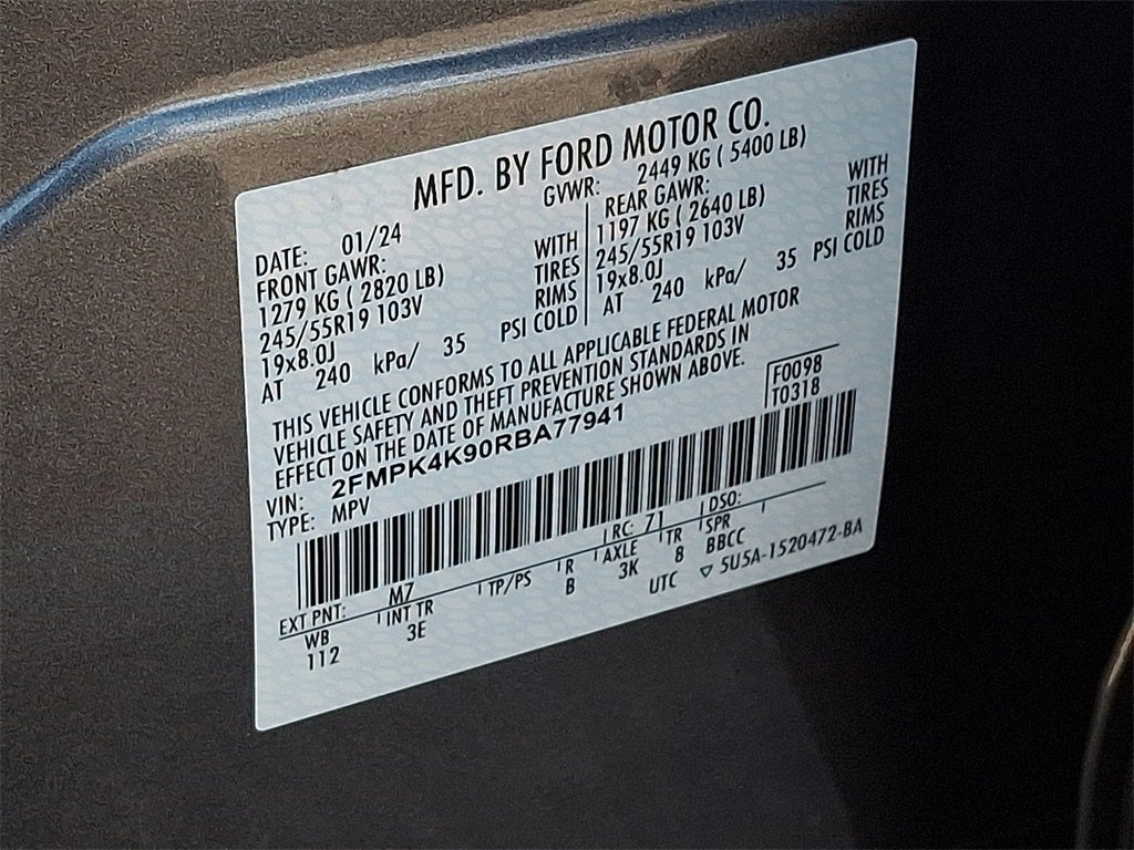 2024 Ford Edge Titanium