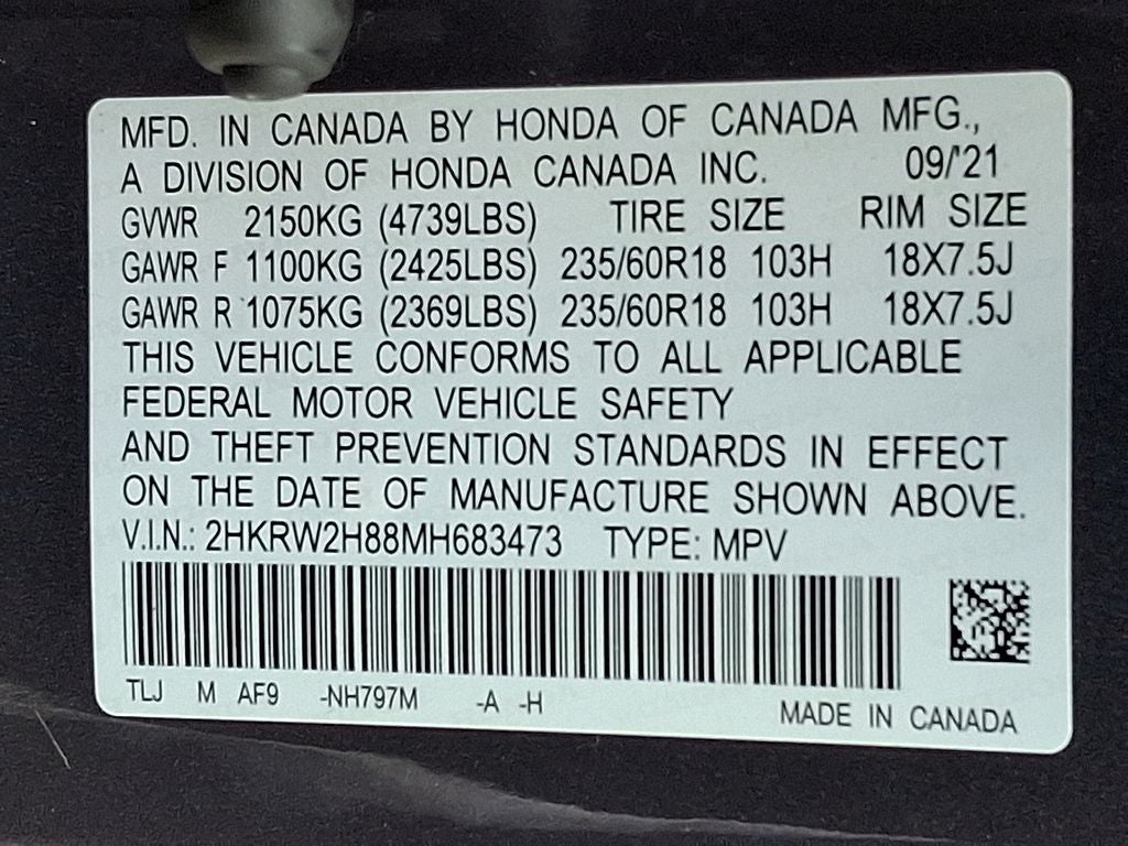 2021 Honda CR-V EX-L