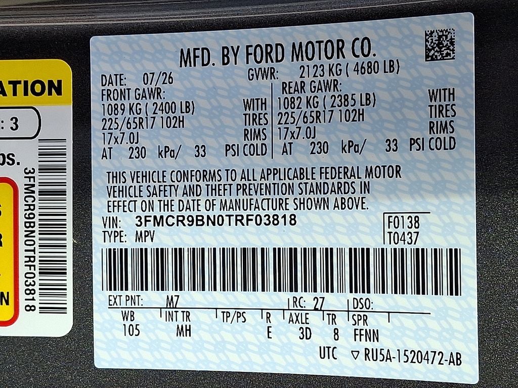 2026 Ford Bronco Sport Big Bend