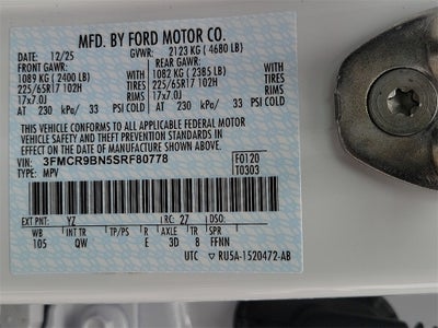 2025 Ford Bronco Sport Big Bend