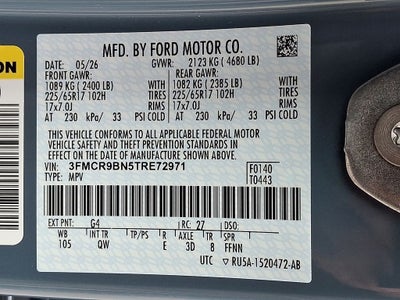 2026 Ford Bronco Sport Big Bend