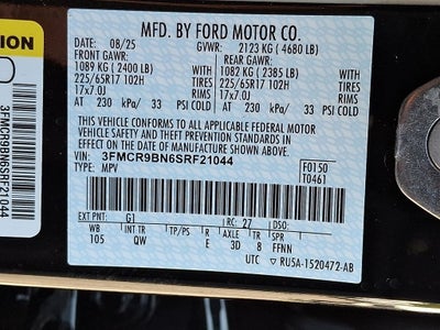 2025 Ford Bronco Sport Big Bend