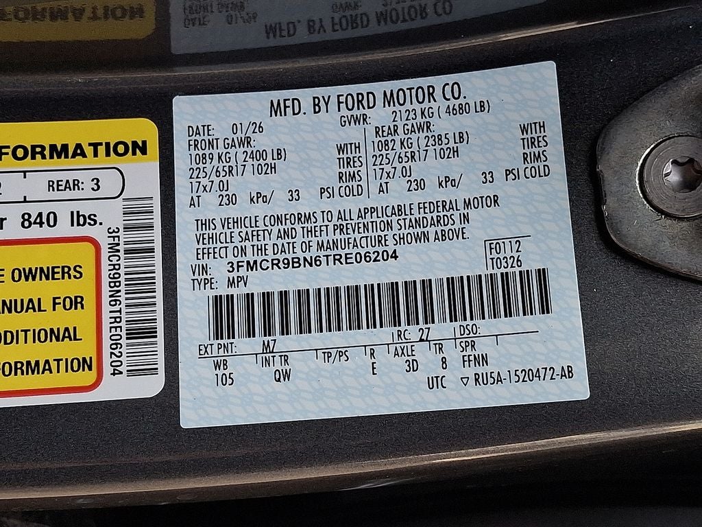 2026 Ford Bronco Sport Big Bend