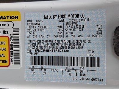 2026 Ford Bronco Sport Big Bend