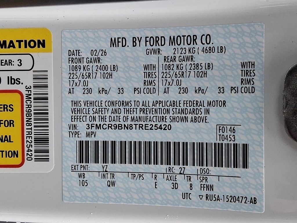 2026 Ford Bronco Sport Big Bend