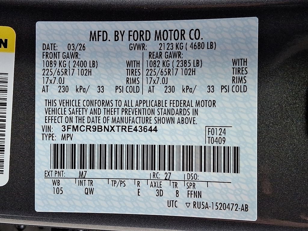 2026 Ford Bronco Sport Big Bend