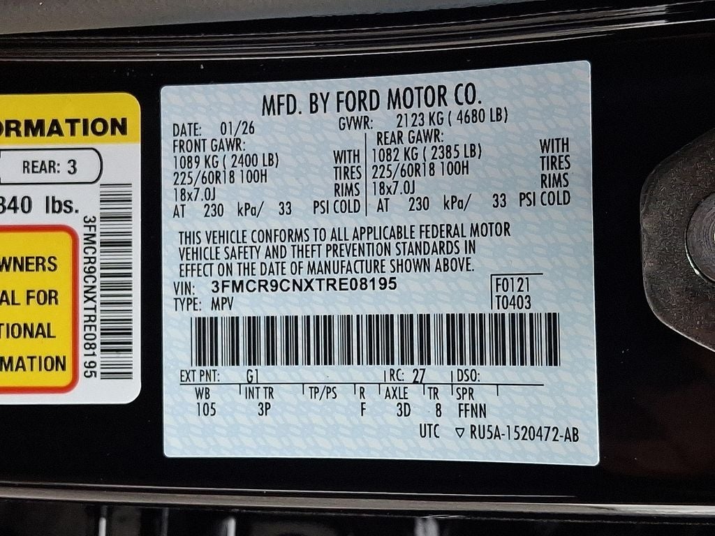 2026 Ford Bronco Sport Outer Banks