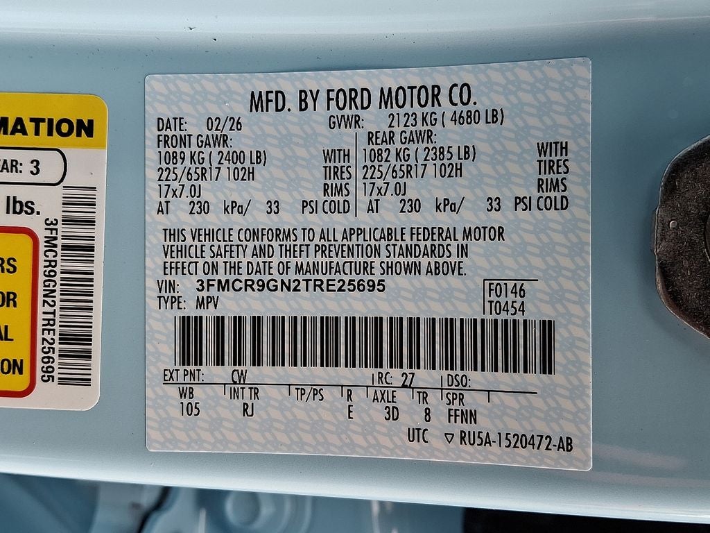 2026 Ford Bronco Sport Heritage