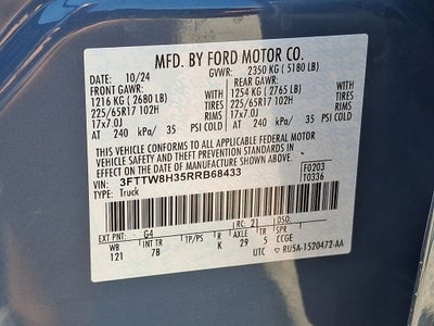 2024 Ford Maverick XLT