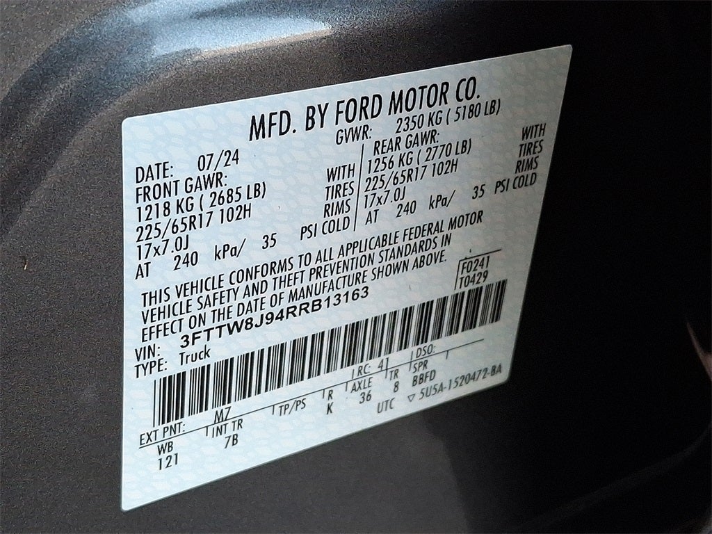 2024 Ford Maverick XLT