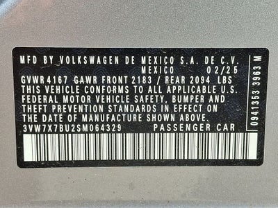2025 Volkswagen Jetta 1.5T SE