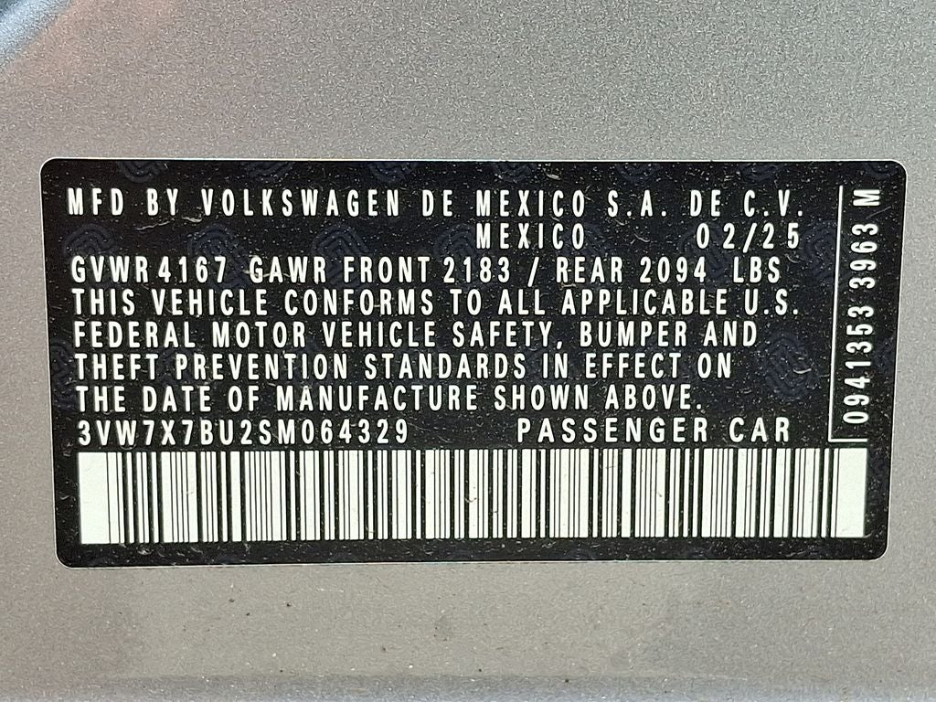 2025 Volkswagen Jetta 1.5T SE