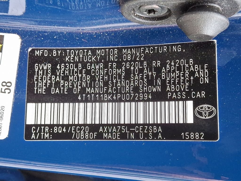 2023 Toyota Camry SE Nightshade