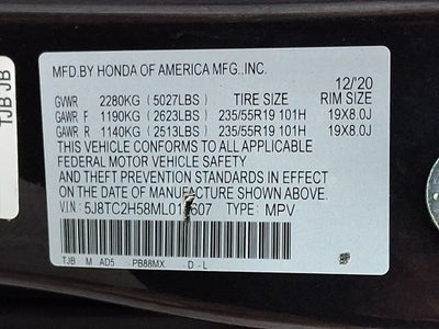 2021 Acura RDX Technology Package SH-AWD